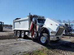 Salvage trucks for sale at Marlboro, NY auction: 2021 Peterbilt 389