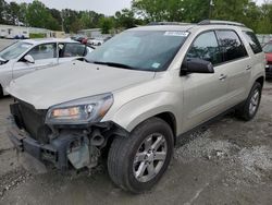 Salvage cars for sale from Copart Fairburn, GA: 2014 GMC Acadia SLE
