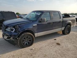 Salvage cars for sale from Copart San Antonio, TX: 2006 Ford F150 Supercrew