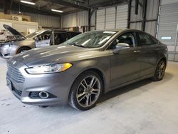 Salvage cars for sale at Rogersville, MO auction: 2014 Ford Fusion Titanium