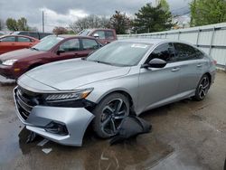 Vehiculos salvage en venta de Copart Moraine, OH: 2022 Honda Accord Sport