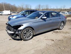 Salvage cars for sale at Marlboro, NY auction: 2017 Genesis G80 Base