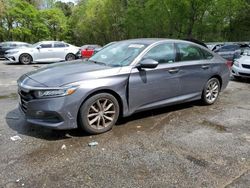 Salvage cars for sale at Austell, GA auction: 2021 Honda Accord LX