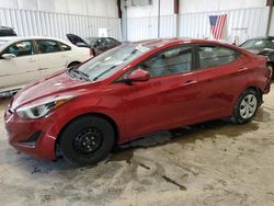Salvage cars for sale at Franklin, WI auction: 2016 Hyundai Elantra SE