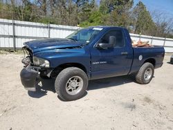 Salvage cars for sale from Copart Hampton, VA: 2002 Dodge RAM 1500