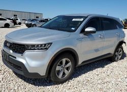 Salvage cars for sale at Temple, TX auction: 2021 KIA Sorento LX