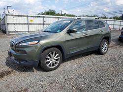 Salvage cars for sale at Hillsborough, NJ auction: 2018 Jeep Cherokee Limited