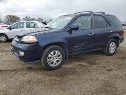 Salvage cars for sale at San Diego, CA auction: 2003 Acura MDX Touring