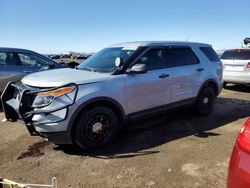 Salvage cars for sale at Brighton, CO auction: 2013 Ford Explorer Police Interceptor