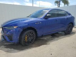 Salvage cars for sale at Riverview, FL auction: 2022 Maserati Levante Modena