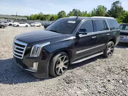Salvage cars for sale at Memphis, TN auction: 2017 Cadillac Escalade Luxury
