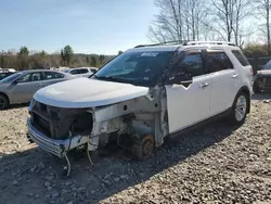 Vehiculos salvage en venta de Copart Candia, NH: 2015 Ford Explorer Limited