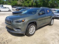 Salvage cars for sale from Copart Ocala, FL: 2019 Jeep Cherokee Latitude
