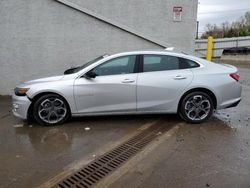 Salvage cars for sale at Hillsborough, NJ auction: 2022 Chevrolet Malibu LT