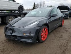 Salvage cars for sale at Bowmanville, ON auction: 2023 Tesla Model 3