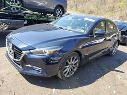 Salvage cars for sale at Marlboro, NY auction: 2018 Mazda 3 Grand Touring