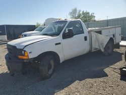 Salvage cars for sale from Copart Kansas City, KS: 2001 Ford F350 SRW Super Duty