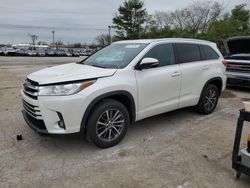 Salvage cars for sale at Lexington, KY auction: 2018 Toyota Highlander SE