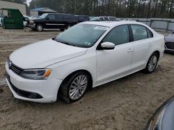 Salvage cars for sale at Seaford, DE auction: 2011 Volkswagen Jetta SEL