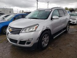 Salvage cars for sale at Chicago Heights, IL auction: 2017 Chevrolet Traverse LT