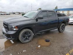 Salvage cars for sale at Woodhaven, MI auction: 2017 Dodge RAM 1500 ST