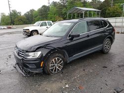 Salvage cars for sale at Savannah, GA auction: 2021 Volkswagen Tiguan SE