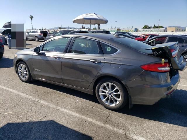 2019 Ford Fusion SEL