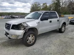 Salvage cars for sale at Concord, NC auction: 2004 Ford F150 Supercrew