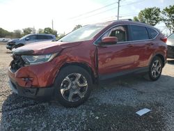 Honda CR-V EX salvage cars for sale: 2017 Honda CR-V EX