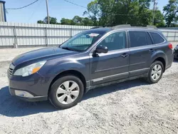 Salvage cars for sale at Gastonia, NC auction: 2012 Subaru Outback 3.6R Limited