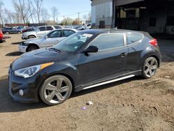 Salvage cars for sale at New Britain, CT auction: 2015 Hyundai Veloster Turbo