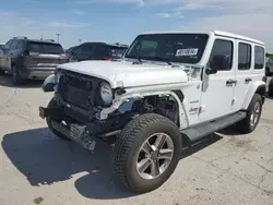 Jeep salvage cars for sale: 2019 Jeep Wrangler Unlimited Sahara