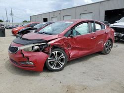 Salvage cars for sale at Jacksonville, FL auction: 2014 KIA Forte EX