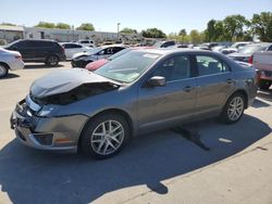 Salvage cars for sale at Sacramento, CA auction: 2010 Ford Fusion SEL