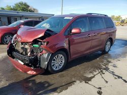 Toyota Sienna XLE salvage cars for sale: 2016 Toyota Sienna XLE