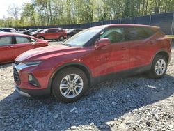 Salvage cars for sale at Waldorf, MD auction: 2022 Chevrolet Blazer 2LT