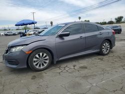 Salvage cars for sale at Colton, CA auction: 2016 Honda Civic LX