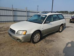 Salvage cars for sale at Lumberton, NC auction: 2002 Subaru Legacy Outback H6 3.0 VDC