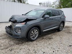 Salvage cars for sale at Baltimore, MD auction: 2020 Hyundai Santa FE SEL