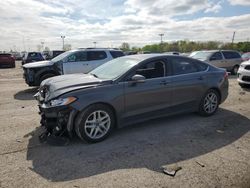 Salvage cars for sale at Indianapolis, IN auction: 2016 Ford Fusion SE