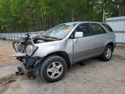 Salvage cars for sale at Austell, GA auction: 2000 Lexus RX 300