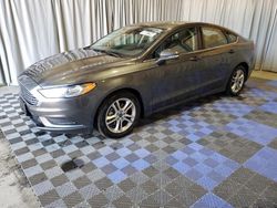 Salvage cars for sale at Graham, WA auction: 2018 Ford Fusion SE