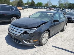Salvage cars for sale at Madisonville, TN auction: 2012 Ford Fusion Hybrid