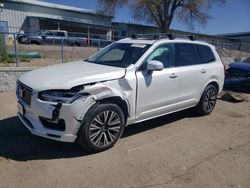 Salvage cars for sale at Albuquerque, NM auction: 2021 Volvo XC90 T5 Momentum