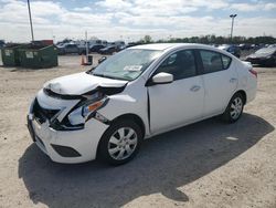 Salvage cars for sale at Indianapolis, IN auction: 2016 Nissan Versa S