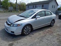 Salvage cars for sale from Copart York Haven, PA: 2010 Honda Civic EX