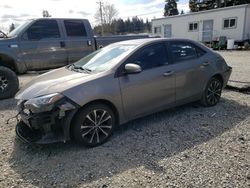 Salvage cars for sale from Copart Graham, WA: 2017 Toyota Corolla L