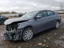 Salvage cars for sale at Columbia Station, OH auction: 2017 Nissan Sentra S