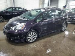 Salvage cars for sale from Copart Ham Lake, MN: 2013 Honda FIT Sport
