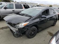 Salvage cars for sale from Copart Martinez, CA: 2011 Toyota Prius